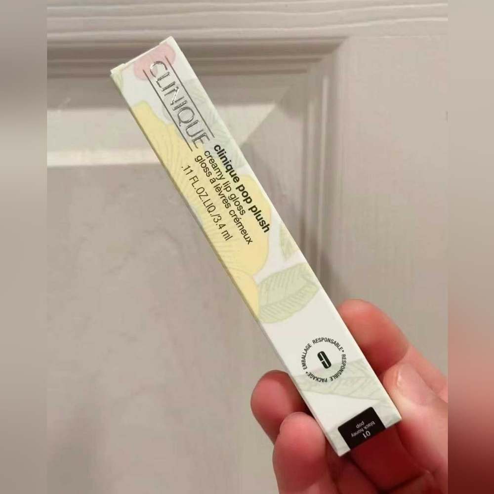 Clinique Pop Plush Lip Gloss # Black Honey